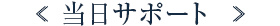 当日サポート
